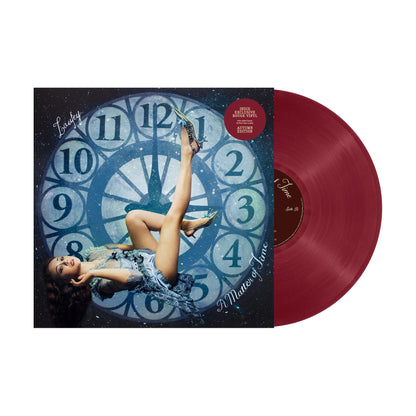 Laufey - A Matter of Time (Indie Exclusive, Autumn Edition, Rouge LP Vinyl) UPC: 5056167181408