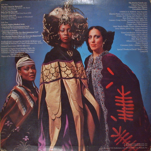 Ritchie Family, The : Arabian Nights (LP,Album,Partially Mixed)