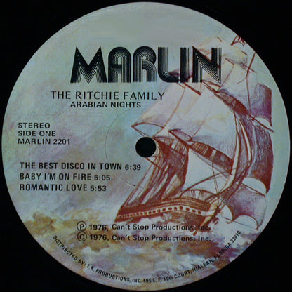 Ritchie Family, The : Arabian Nights (LP,Album,Partially Mixed)