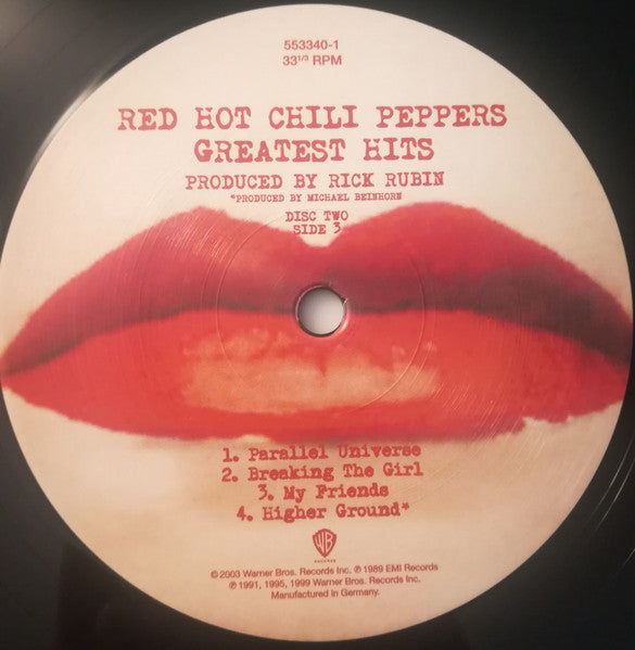 Red Hot Chili Peppers : Greatest Hits (LP,Album,Compilation,Reissue)