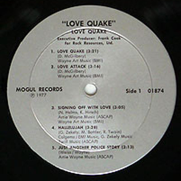Lovequake : Love Quake (LP,Album)