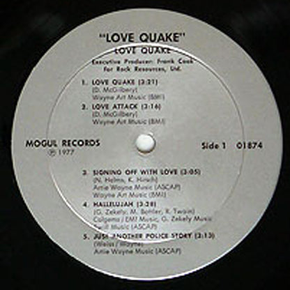 Lovequake : Love Quake (LP,Album)