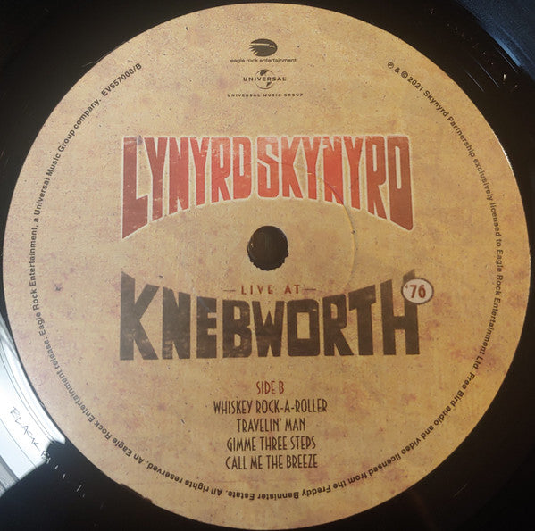 Lynyrd Skynyrd : Live At Knebworth ‘76 (LP,Album,Stereo)