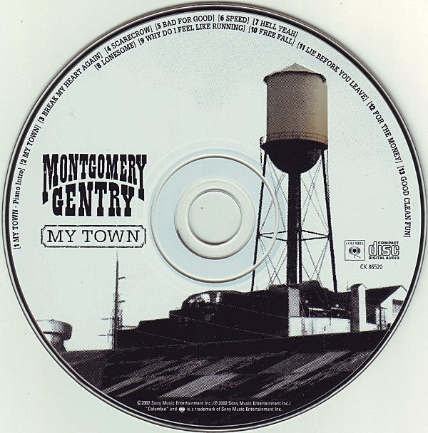 Montgomery Gentry : My Town (Album)