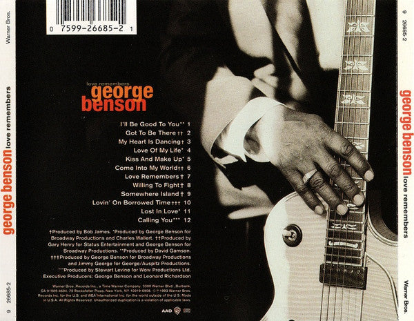 George Benson : Love Remembers (Album)