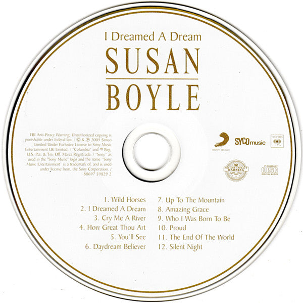 Susan Boyle : I Dreamed A Dream (Album)
