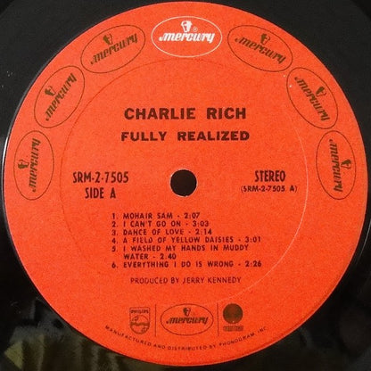 Charlie Rich : Fully Realized (LP,Compilation)