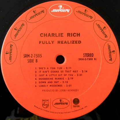 Charlie Rich : Fully Realized (LP,Compilation)