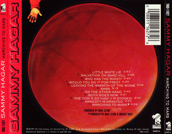Sammy Hagar : Marching To Mars (Album)