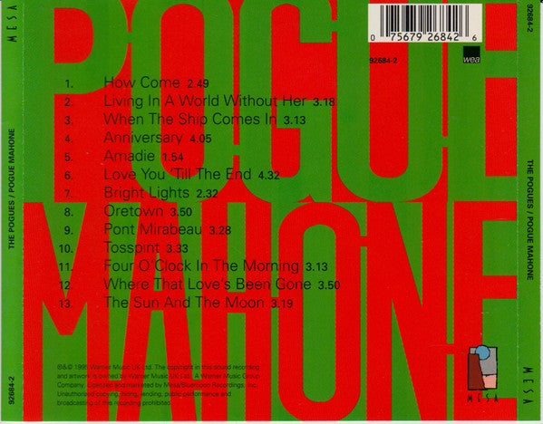 Pogues, The : Pogue Mahone (Album)