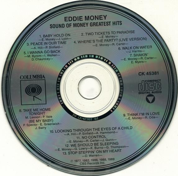 Eddie Money : Greatest Hits - Sound Of Money (Compilation)