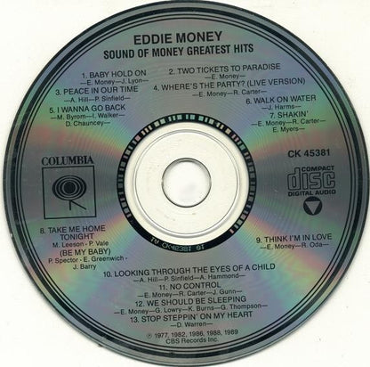 Eddie Money : Greatest Hits - Sound Of Money (Compilation)