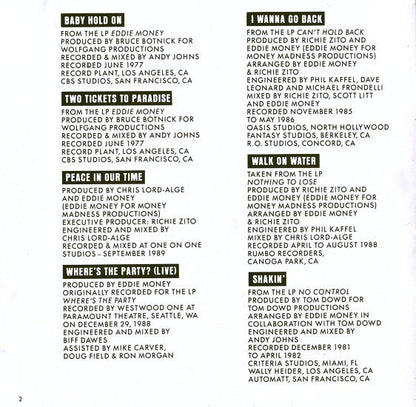 Eddie Money : Greatest Hits - Sound Of Money (Compilation)