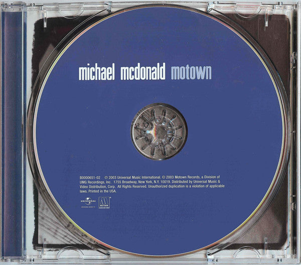 Michael McDonald : Motown (Album)