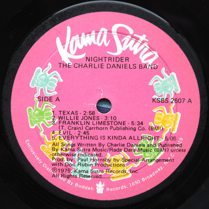 Charlie Daniels Band, The : Nightrider (LP,Album)