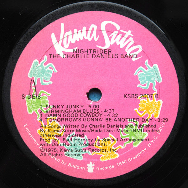 Charlie Daniels Band, The : Nightrider (LP,Album)