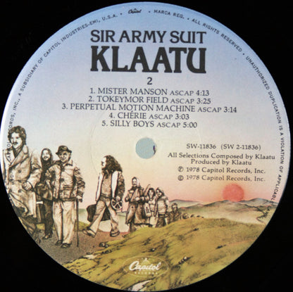Klaatu : Sir Army Suit (LP,Album)