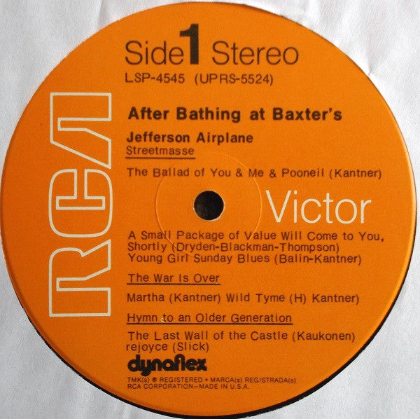 Jefferson Airplane : After Bathing At Baxter's (LP,Album,Reissue,Stereo)