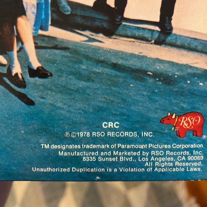 Various : Grease (The Original Soundtrack From The Motion Picture) (LP,Album,Club Edition,Stereo)