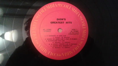 Dion (3) : Dion's Greatest Hits (LP,Compilation)