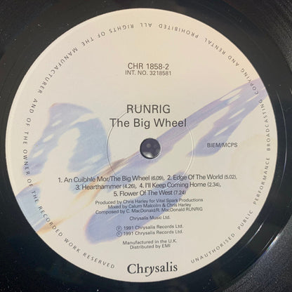 Runrig : The Big Wheel (LP,Album)