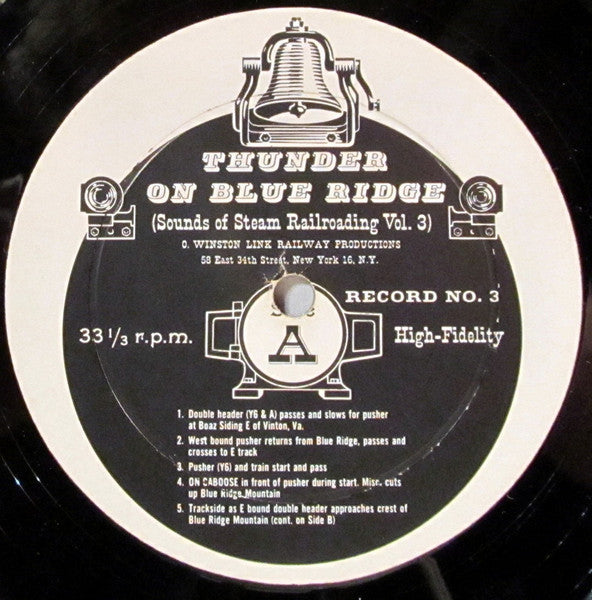 No Artist : Thunder On Blue Ridge (LP,Mono)