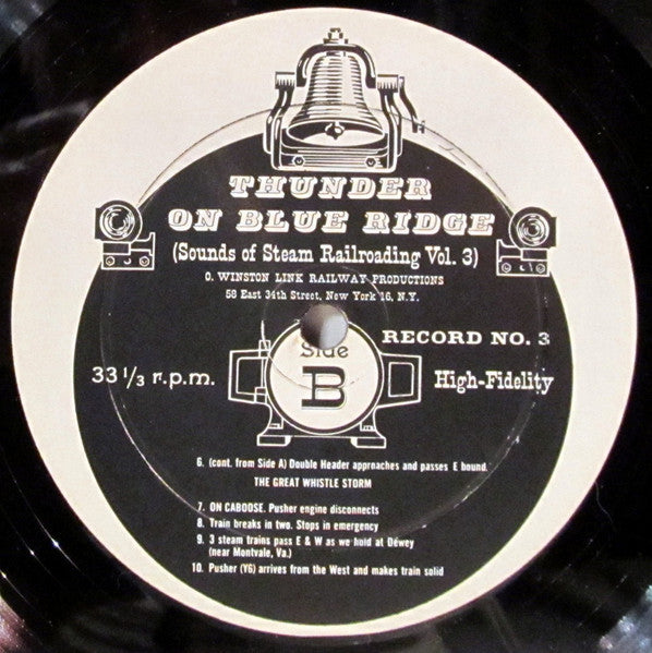 No Artist : Thunder On Blue Ridge (LP,Mono)