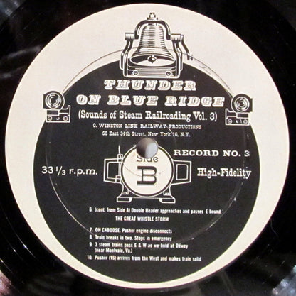 No Artist : Thunder On Blue Ridge (LP,Mono)