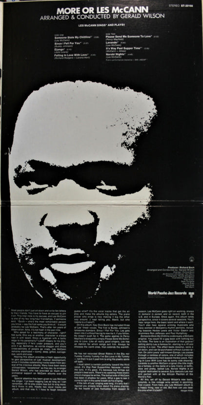 Les McCann : More Or Les McCann (LP,Album,Stereo)