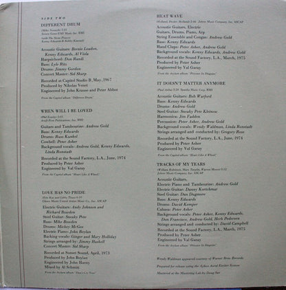 Linda Ronstadt : Greatest Hits (LP,Compilation,Reissue)