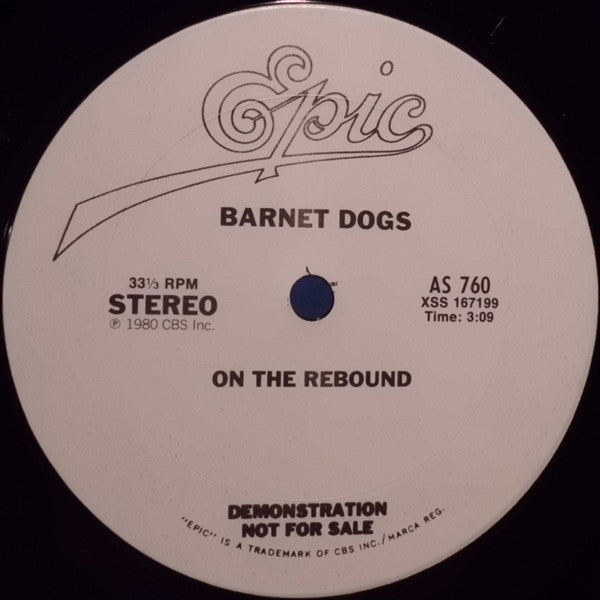 Barnet Dogs : On The Rebound (12",33 ⅓ RPM,Promo)