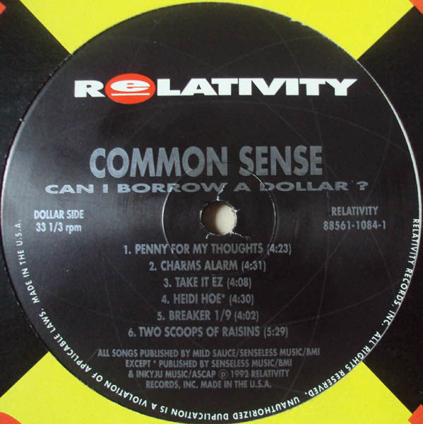 Common : Can I Borrow A Dollar ? (LP,Album,Promo)