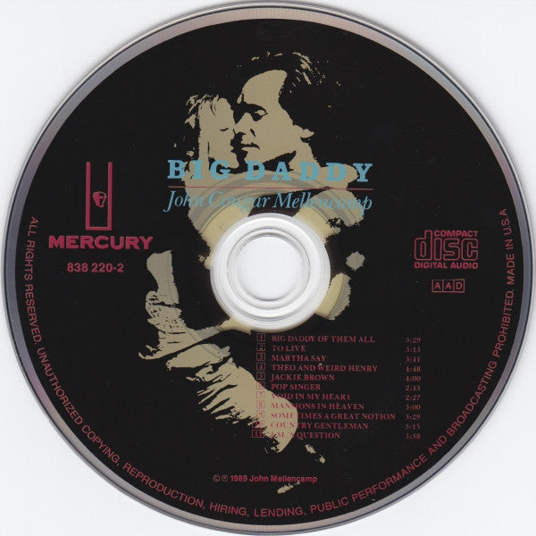John Cougar Mellencamp : Big Daddy (Album)