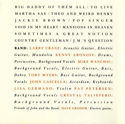 John Cougar Mellencamp : Big Daddy (Album)