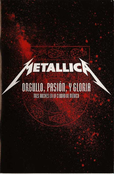 Metallica : Orgullo, Pasión, Y Gloria - Tres Noches En La Ciudad De México (DVD-Video,NTSC)