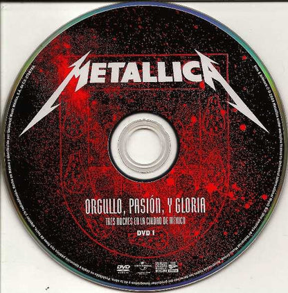 Metallica : Orgullo, Pasión, Y Gloria - Tres Noches En La Ciudad De México (DVD-Video,NTSC)