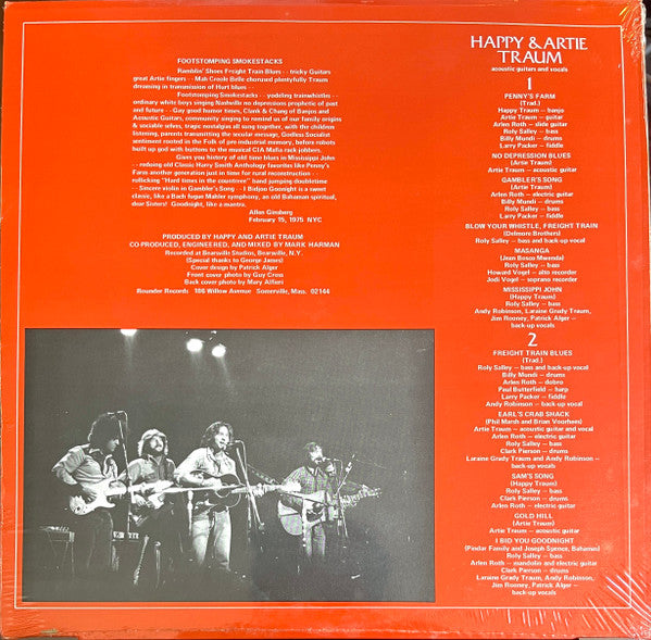 Happy And Artie Traum : Hard Times In The Country (LP,Album)