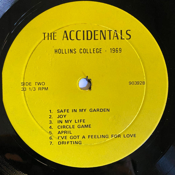 Accidentals (7), The : ...And Then There Were None. (LP,Album,Mono)