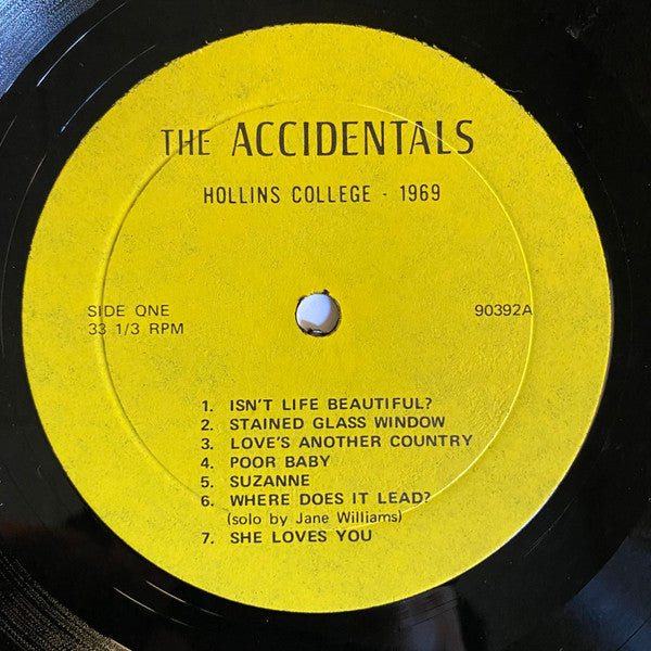 Accidentals (7), The : ...And Then There Were None. (LP,Album,Mono)