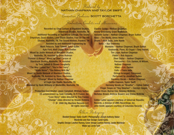 Taylor Swift : Fearless (Album,Enhanced,Reissue,Repress)