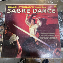 Aram Khatchaturian, RIAS Symphonie-Orchester Berlin, Karl Rucht : Khachaturian's Rousing Fiery Sabre Dance (Highlights From The Gayaneh Ballet Suite) (LP,Album,Mono)
