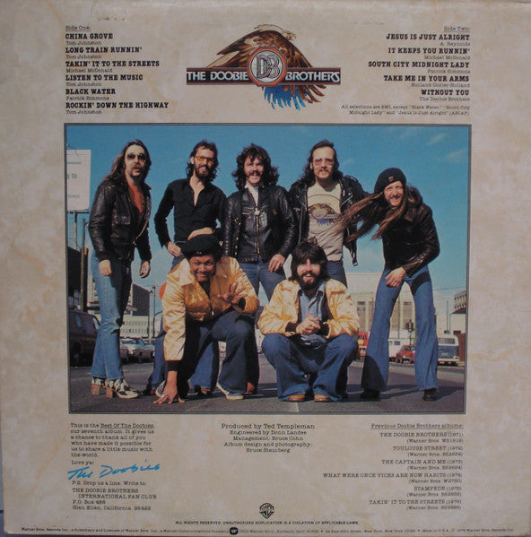 Doobie Brothers, The : Best Of The Doobies (LP,Compilation)