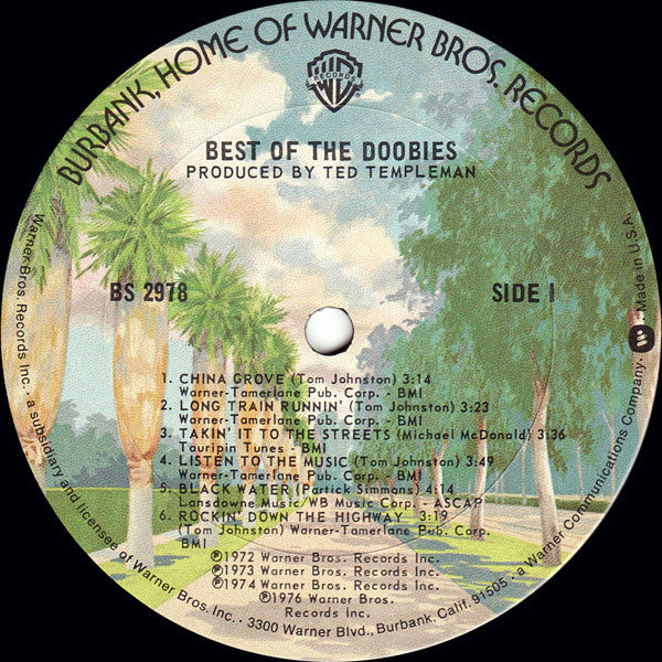 Doobie Brothers, The : Best Of The Doobies (LP,Compilation)