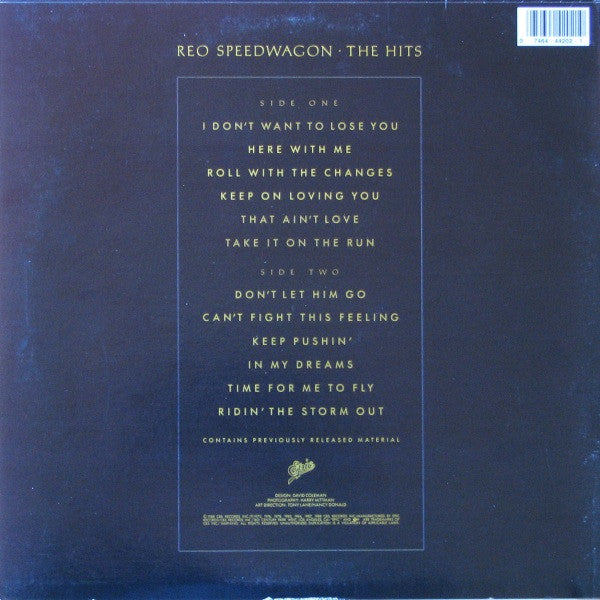 REO Speedwagon : The Hits (LP,Compilation)