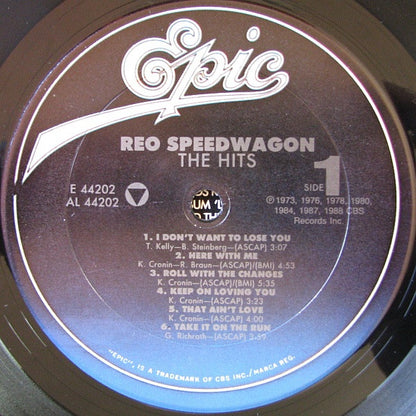 REO Speedwagon : The Hits (LP,Compilation)