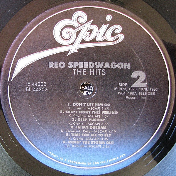 REO Speedwagon : The Hits (LP,Compilation)