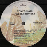 Tom T. Hall : Faster Horses (LP,Album)