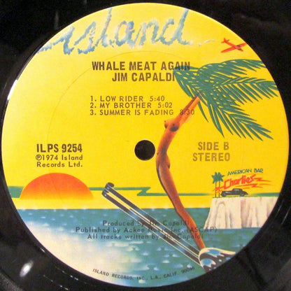 Jim Capaldi : Whale Meat Again (LP,Album,Stereo)