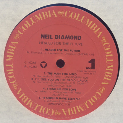 Neil Diamond : Headed For The Future (LP,Album)