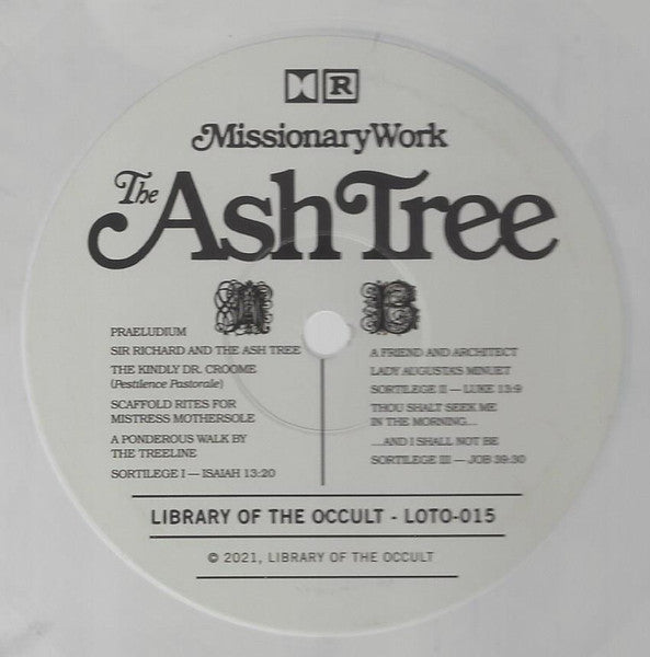 Missionary Work : The Ash Tree (LP,Album,Limited Edition,Numbered,Stereo)